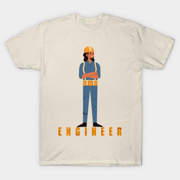 Engineer hhh T-Shirt by Thedesignstuduo